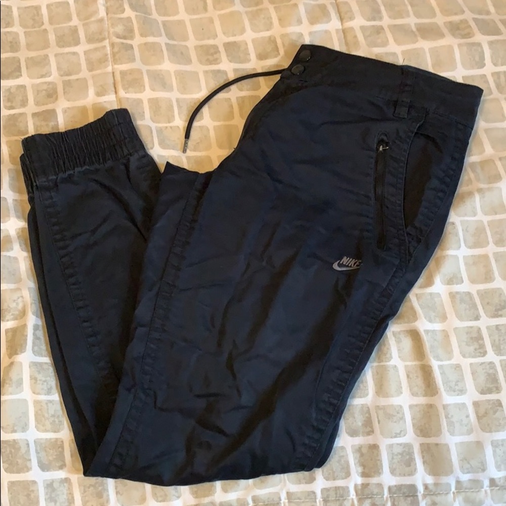Black Nike joggers